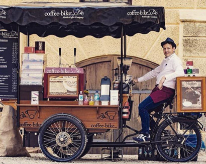 Kaffee catering mit Velocafe